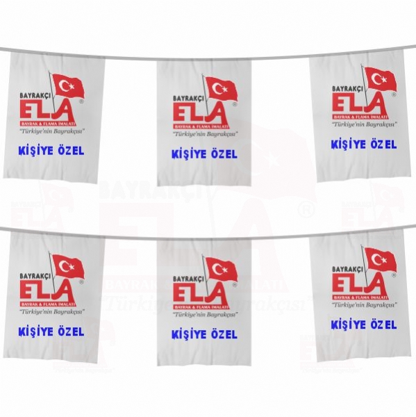 50x75 zel logolu pe Dizili Kare bayrak​