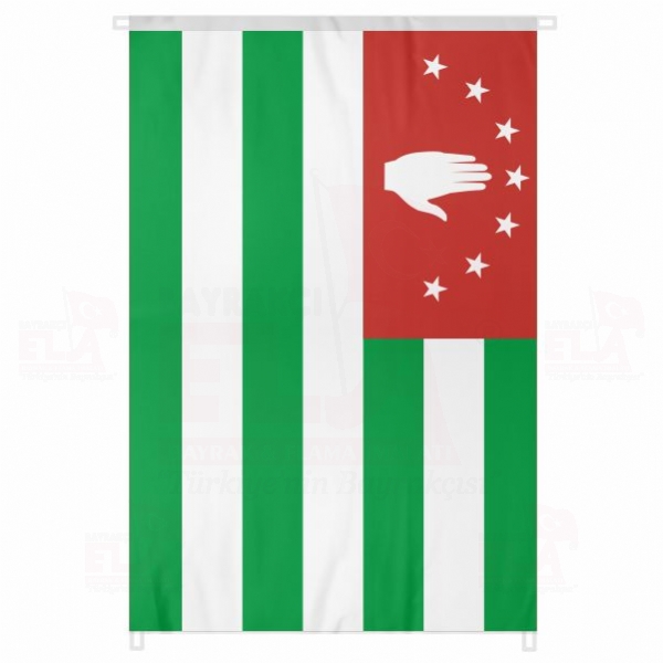 Abhazya Bina Boyu Bayraklar