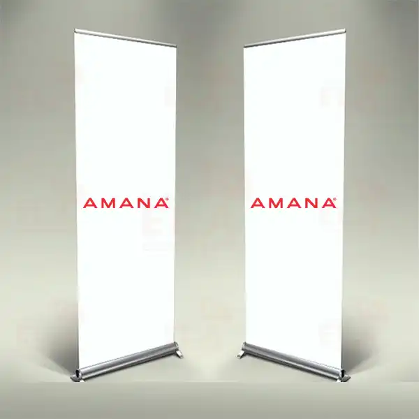 Amana Banner Roll Up