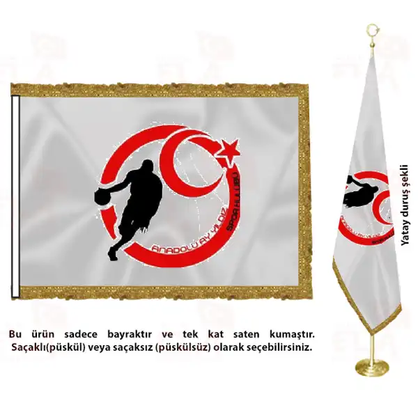 Anadolu Ay Yldz Spor Kulb Saten Makam Flamas
