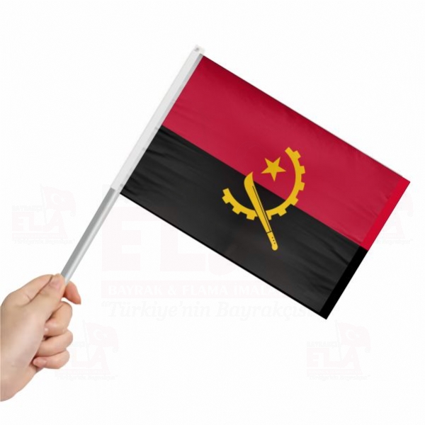 Angola Sopal Bayrak ve Flamalar