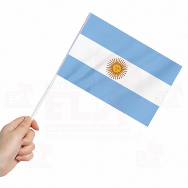 Arjantin Sopal Bayrak ve Flamalar