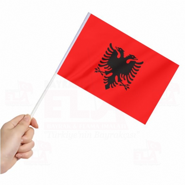 Arnavutluk Sopal Bayrak ve Flamalar