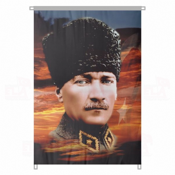 Atatrk Posteri Trkiye nin Geleceine Ik Tutuyor En Gzel Atatrk Resimleri Bez Atatrk Posteri Byk Atatrk Portresi Bina Boyu Atatrk Posterleri No 26