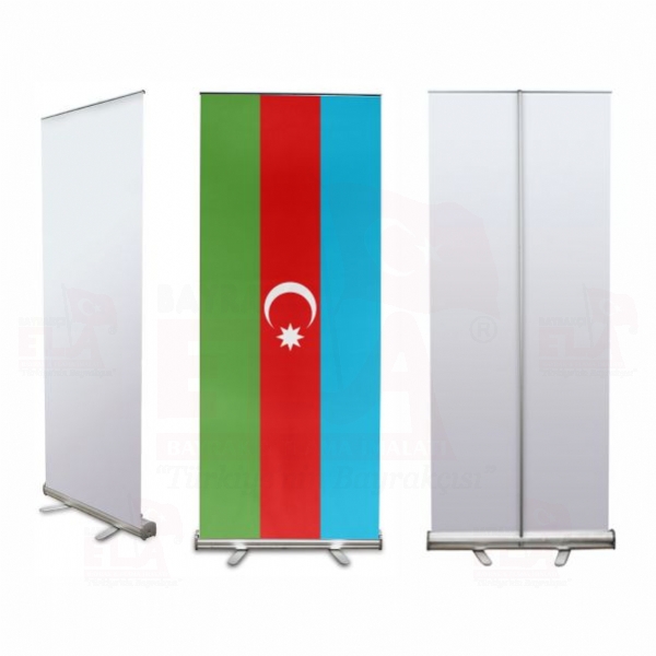 Azerbaycan Banner Roll Up