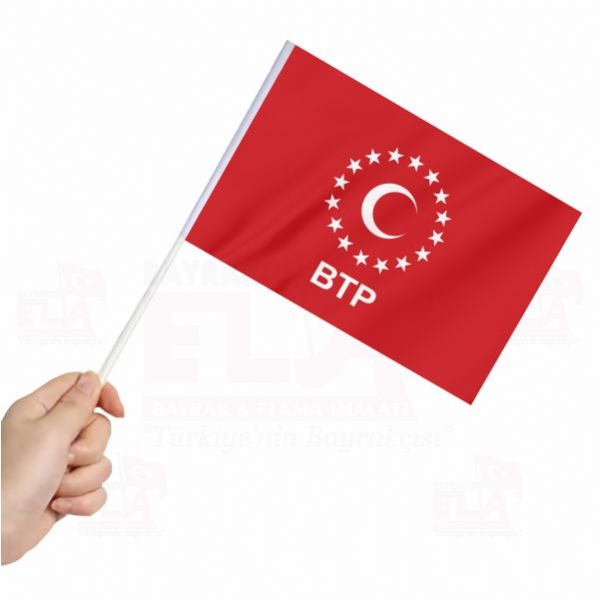 Bamsz Trkiye Partisi Sopal Bayrak ve Flamalar