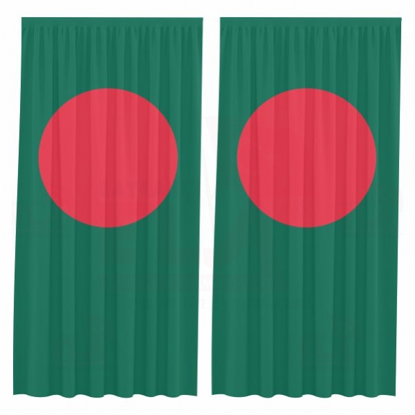 Banglade Baskl Gnelik Perdeler