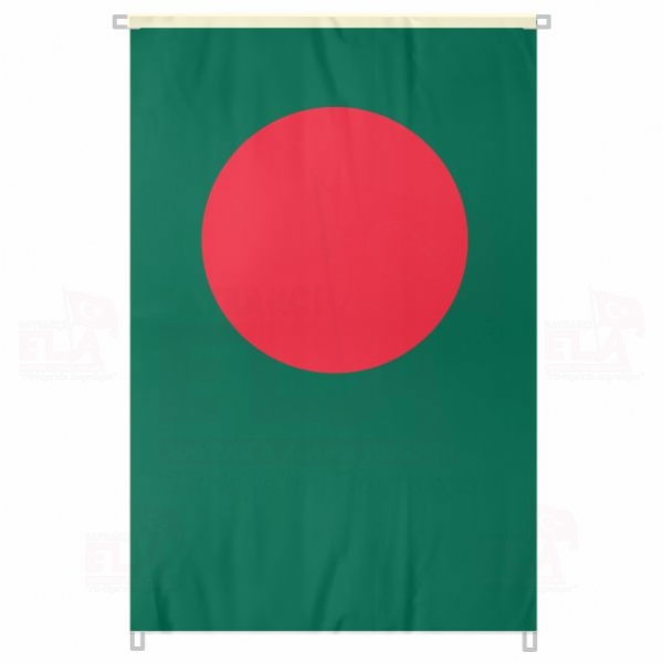 Banglade Bina Boyu Bayraklar