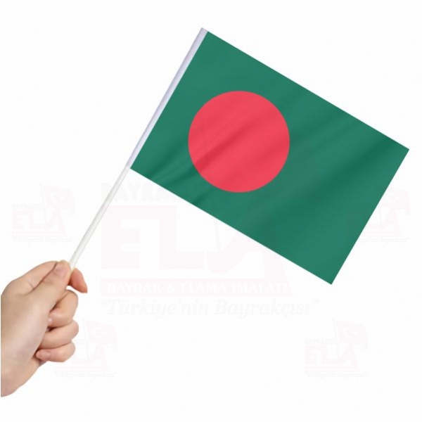 Banglade Sopal Bayrak ve Flamalar