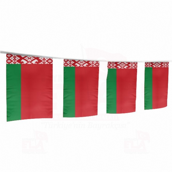 Belarus pe Dizili Flamalar ve Bayraklar