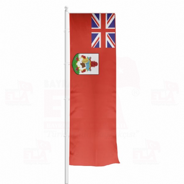 Bermuda Yatay ekilen Flamalar ve Bayraklar