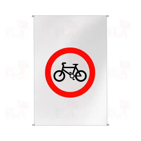 Bisiklet Giremez Bina Boyu Bayraklar