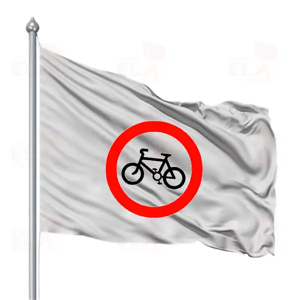 Bisiklet Giremez Gnder Flamas ve Bayraklar