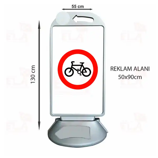 Bisiklet Giremez Kaldrm Park Byk Boy Reklam Dubas