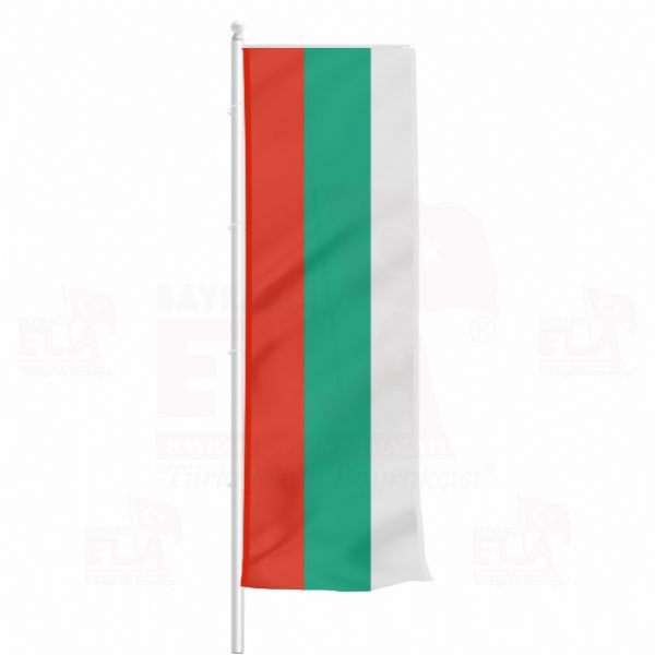 Bulgaristan Yatay ekilen Flamalar ve Bayraklar