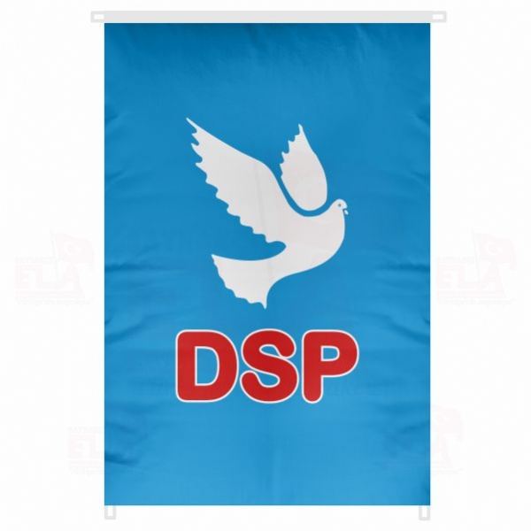 Demokratik Sol Parti Bina Boyu Bayraklar