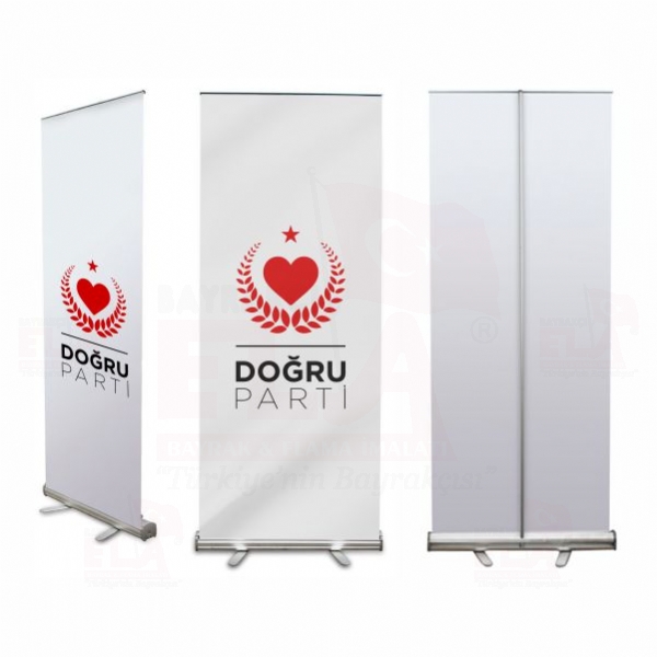 Doru Parti Banner Roll Up