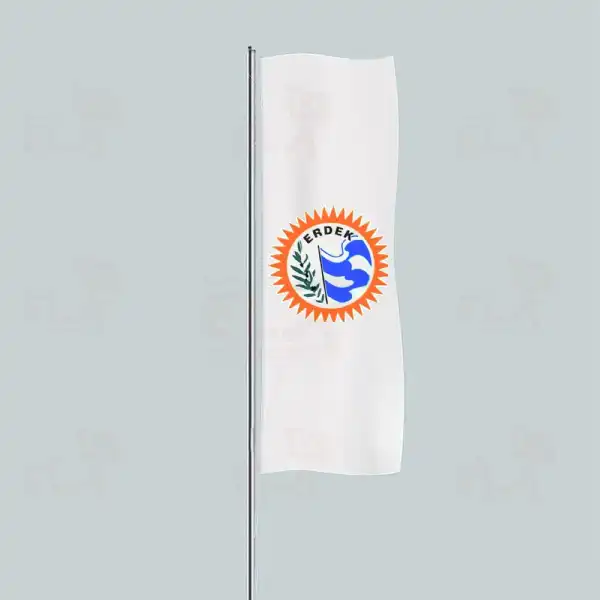 Erdek Belediyesi Yatay ekilen Flamalar ve Bayraklar
