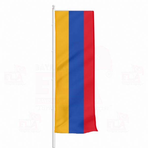 Ermenistan Yatay ekilen Flamalar ve Bayraklar