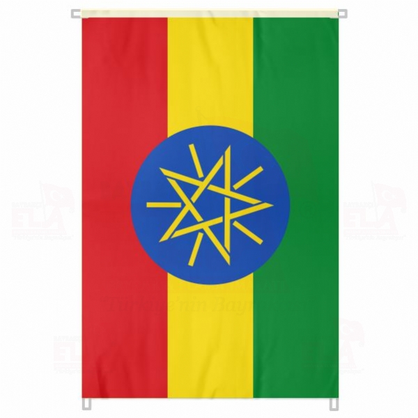 Etiyopya Bina Boyu Bayraklar