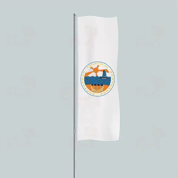 Evren Belediyesi Yatay ekilen Flamalar ve Bayraklar
