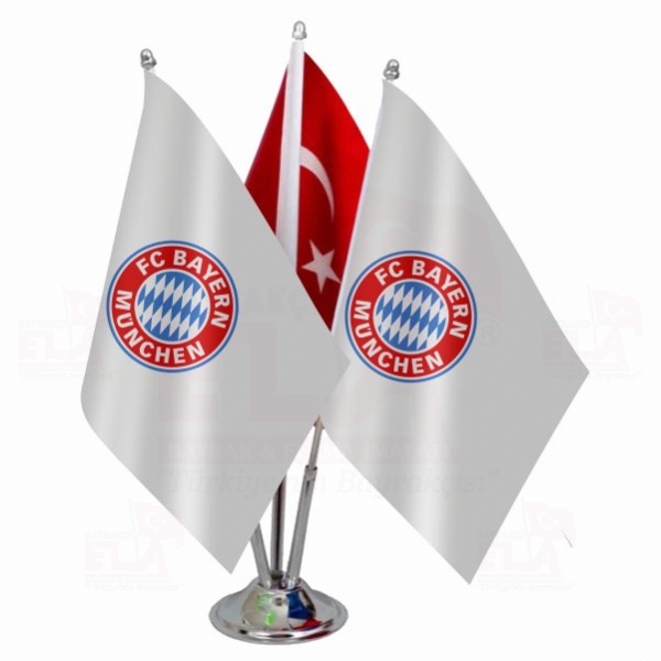 FC Bayern Mnchen Logolu l Masa Bayra