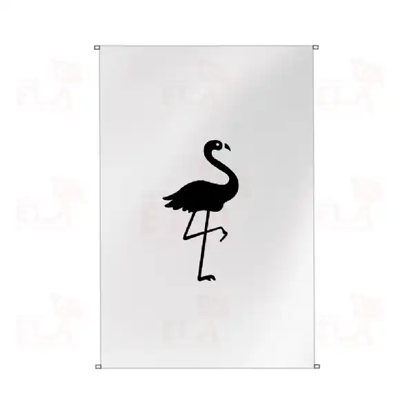 Flamingo Bina Boyu Bayraklar