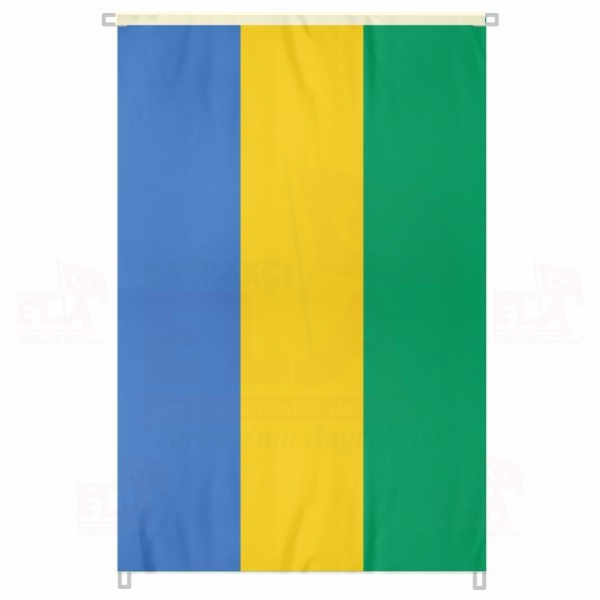 Gabon Bina Boyu Bayraklar