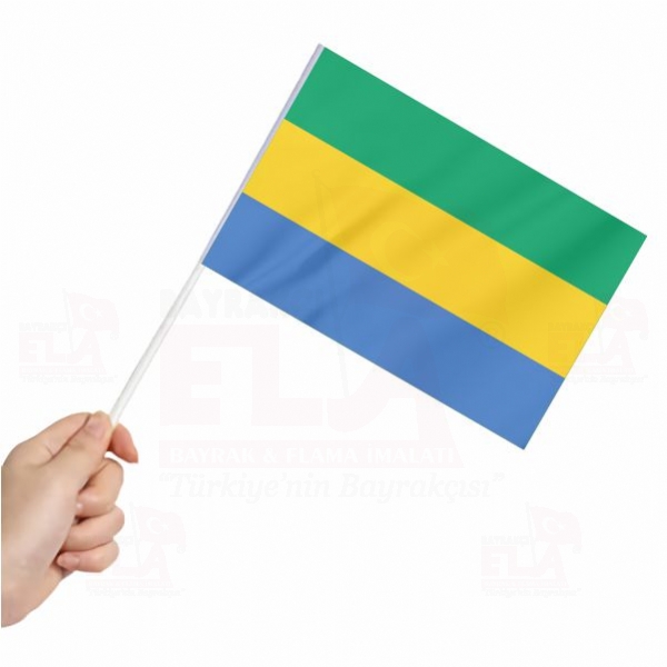 Gabon Sopal Bayrak ve Flamalar