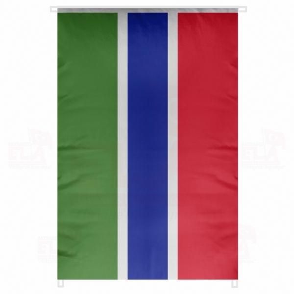 Gambiya Bina Boyu Bayraklar