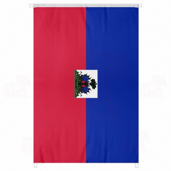 Haiti Bina Boyu Bayraklar