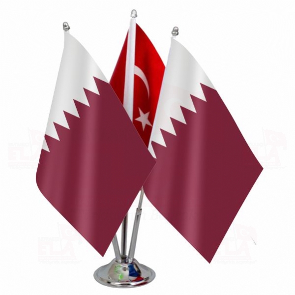 Katar Logolu l Masa Bayra