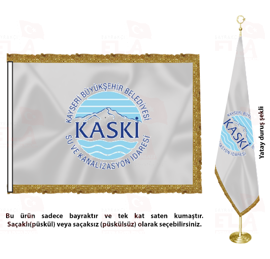 Kayseri Bykehir Belediyesi Su ve Kanalizasyon daresi Saten Makam Flamas