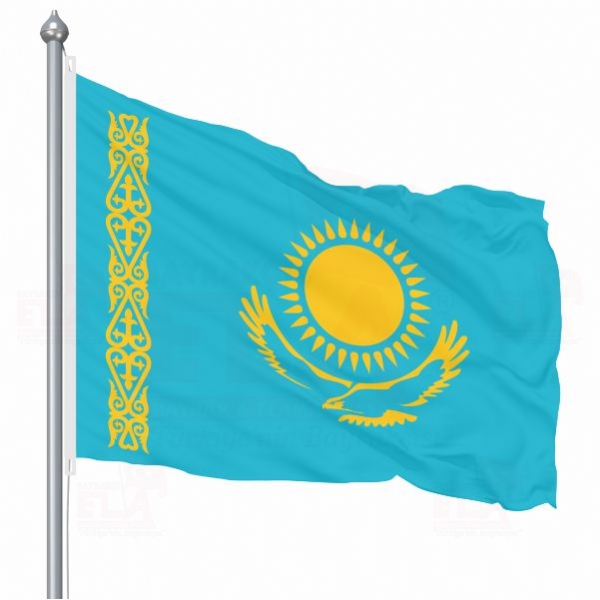 Kazakistan Bayra Kazakistan Bayraklar