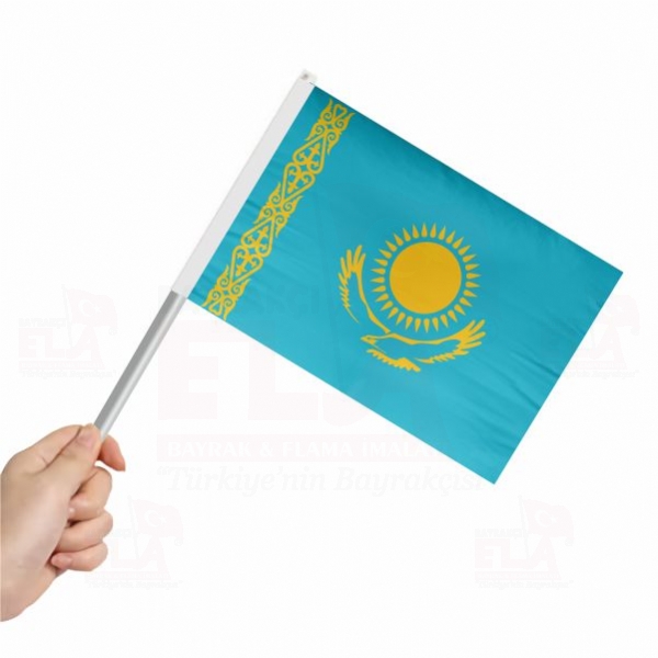 Kazakistan Sopal Bayrak ve Flamalar