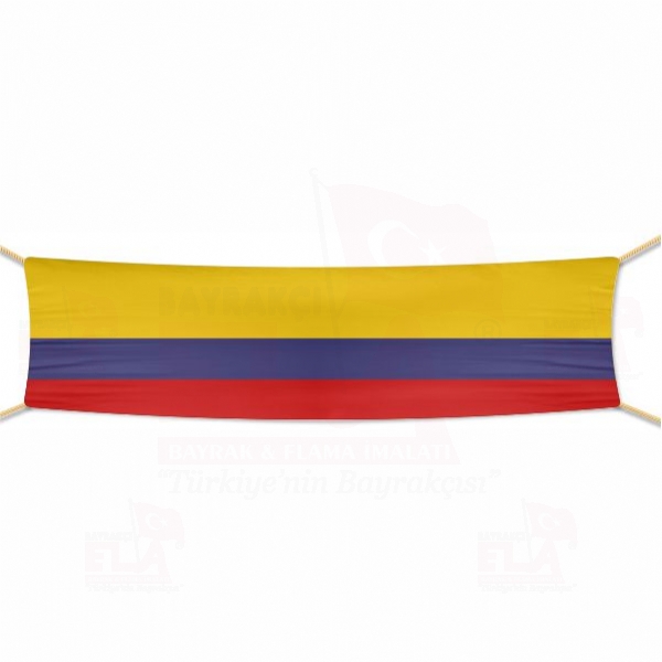 Kolombiya Afi ve Pankartlar