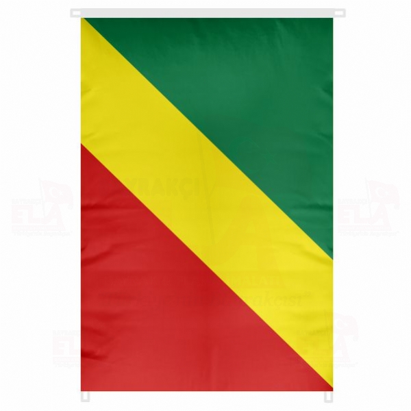 Kongo Cumhuriyeti Bina Boyu Bayraklar