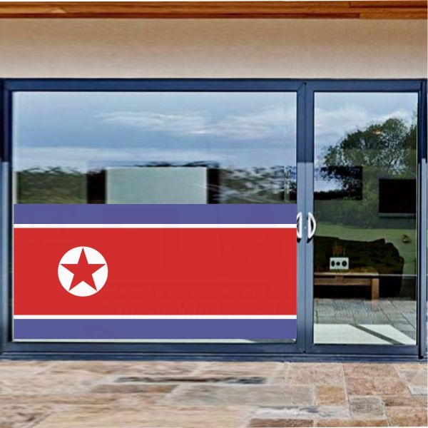 Kuzey Kore Cam Sticker Etiket Kuzey Kore Cam Yapkan Kuzey Kore Cam Yazs