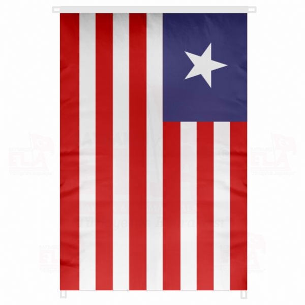Liberya Bina Boyu Bayraklar