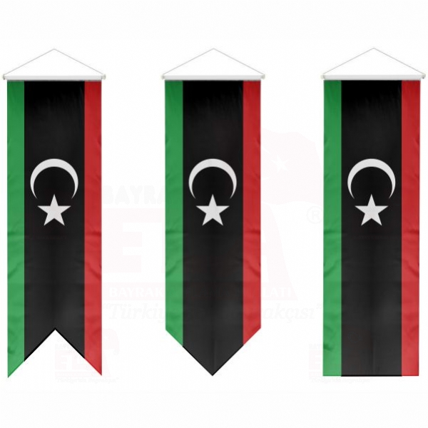 Libya Krlang Flamalar Bayraklar