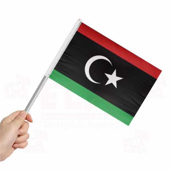 Libya Sopal Bayrak ve Flamalar