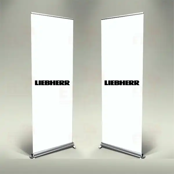 Liebherr Banner Roll Up
