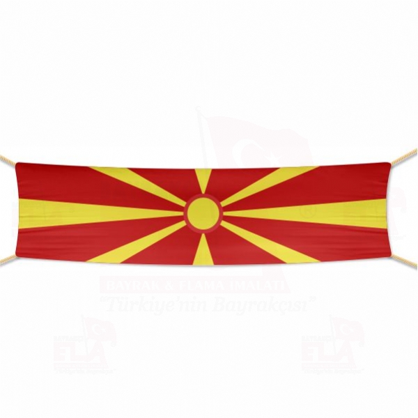 Makedonya Afi ve Pankartlar