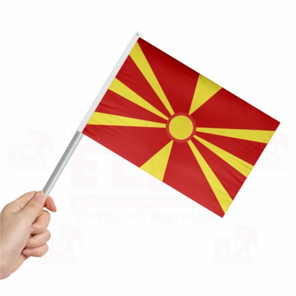 Makedonya Sopal Bayrak ve Flamalar