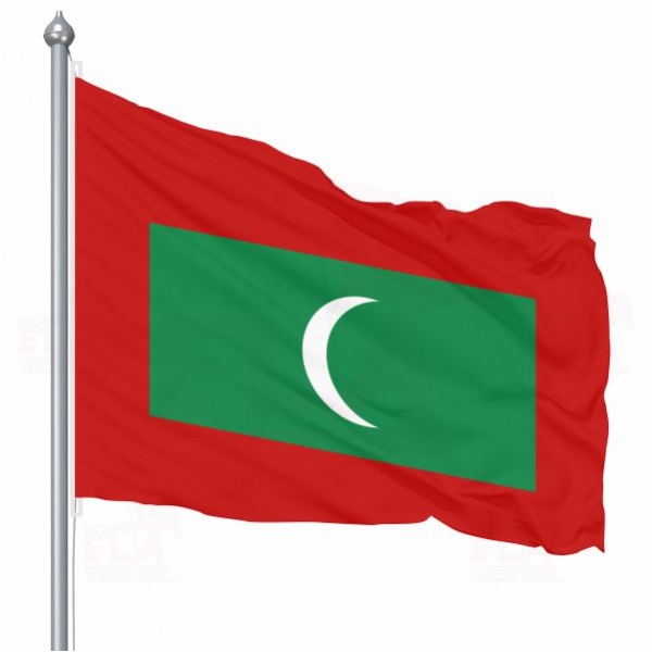 Maldivler Bayra Maldivler Bayraklar