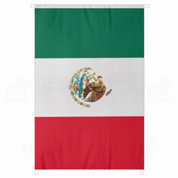 Meksika Bina Boyu Bayraklar