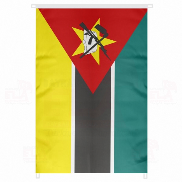 Mozambik Bina Boyu Bayraklar