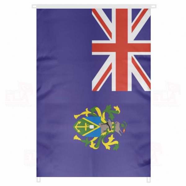 Pitcairn Adalar Bina Boyu Bayraklar