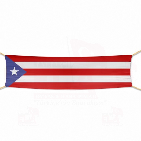 Porto Riko Afi ve Pankartlar