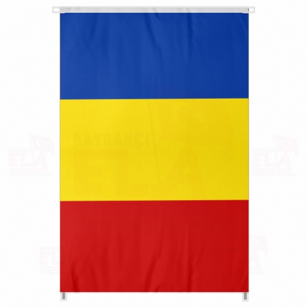 Romanya Bina Boyu Bayraklar